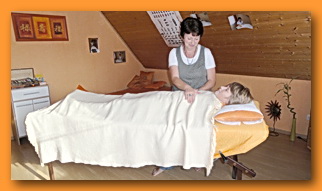 Behandlungszimmer Lisa Fürnstall, Reiki-Meisterin